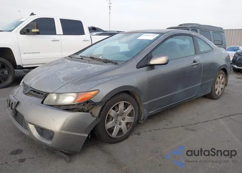 2007 Honda Civic Lx из США, поврежденный, VIN 2HGFG12647H571110